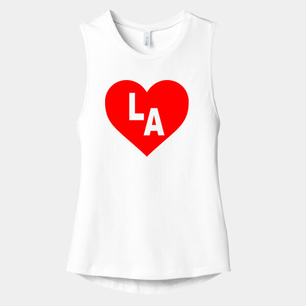 Women's LA Tan Heart Tank Thumbnail